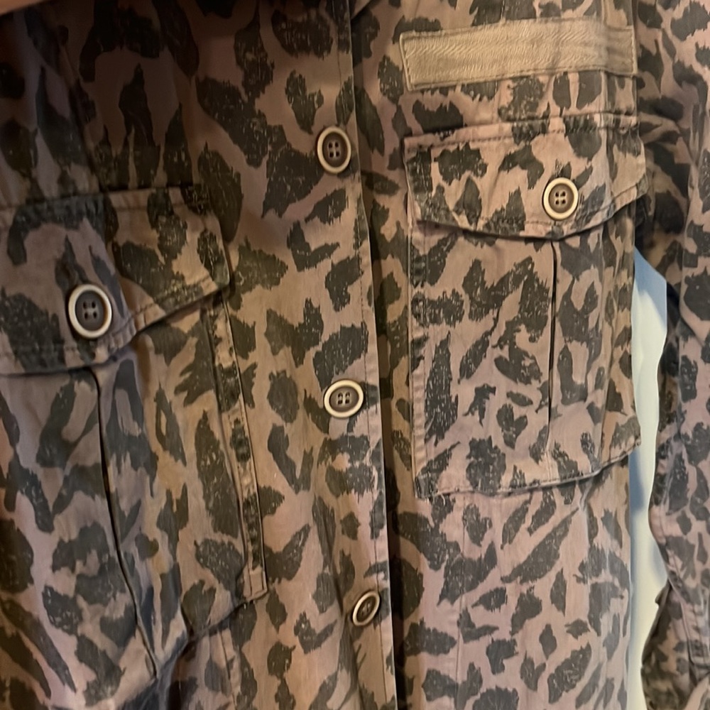 PISTOLA denim animal print jacket - Picture 6 of 11